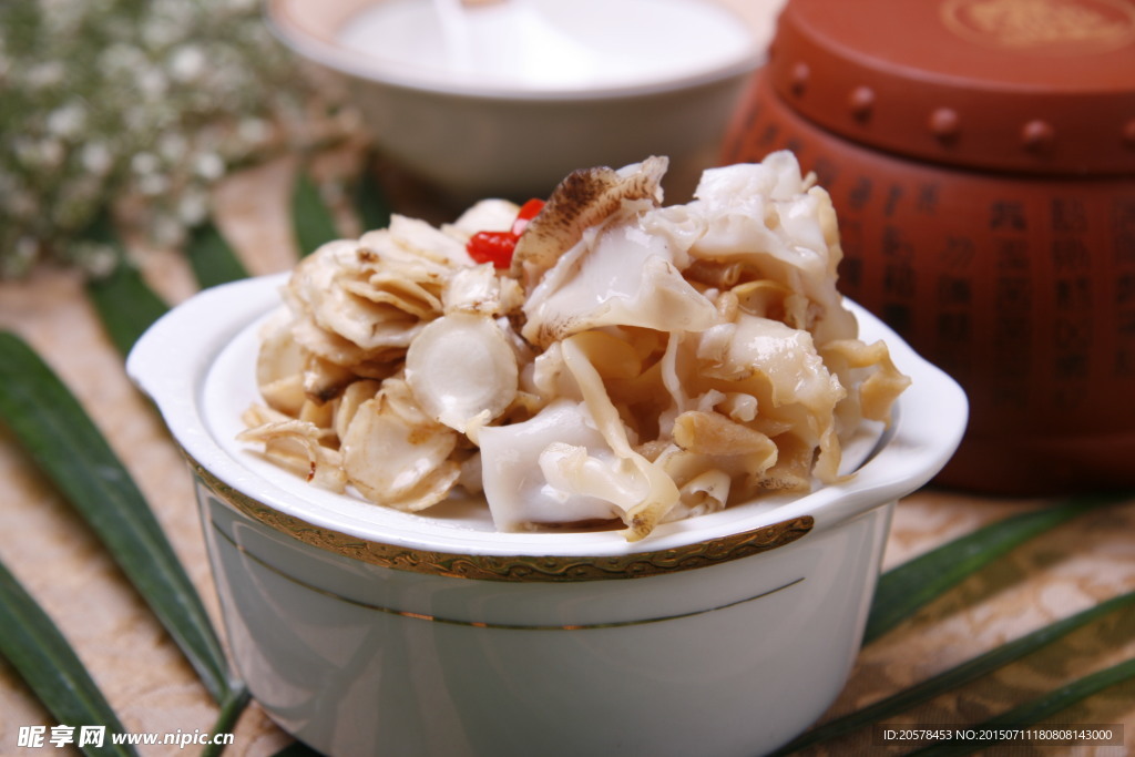 花旗参炖螺头
