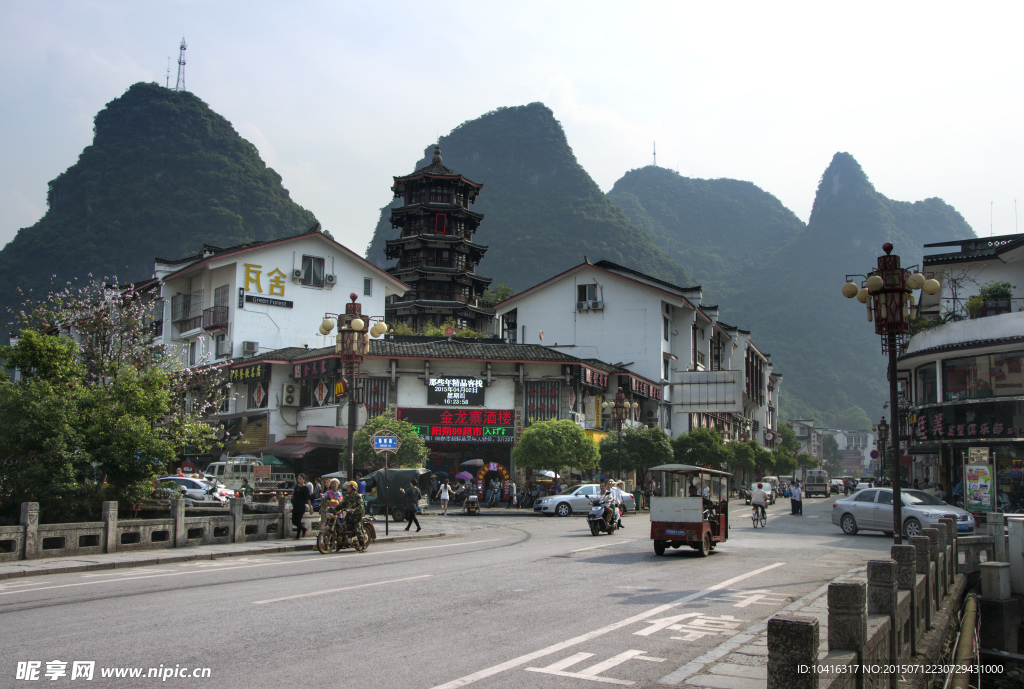 阳朔街景