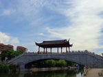 绍兴钱清西小江畔风景