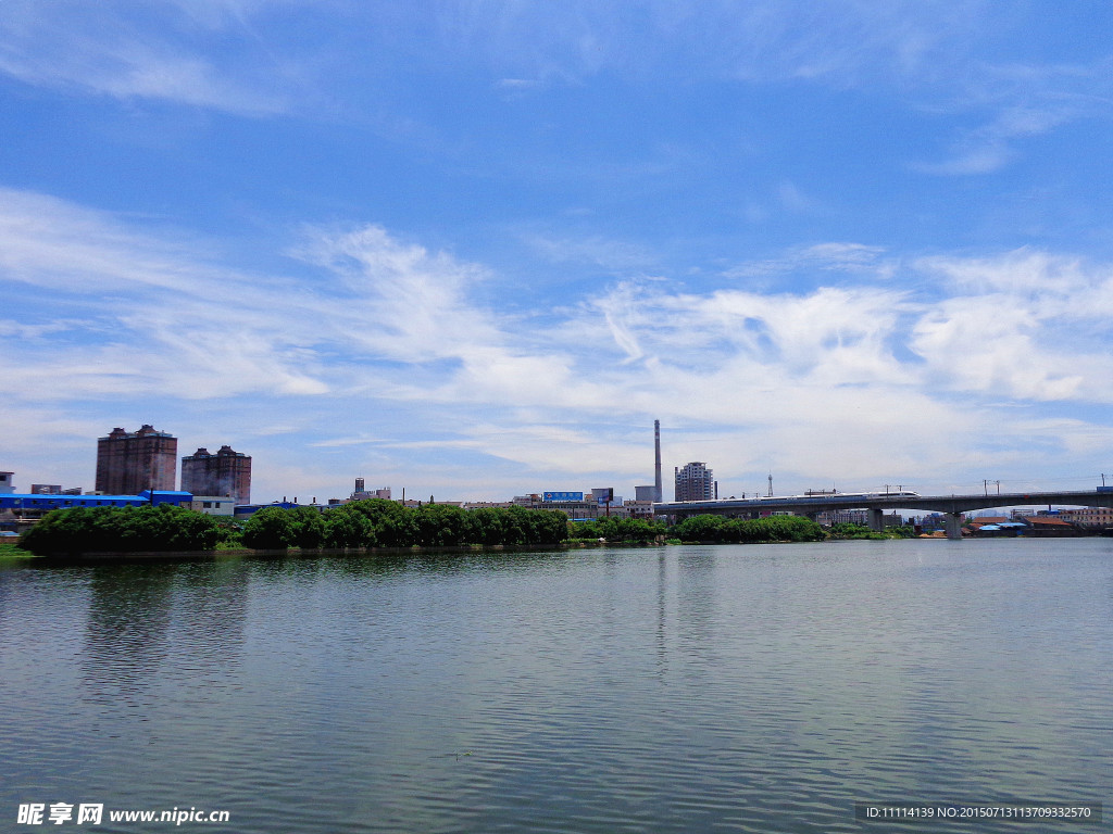 绍兴钱清西小江畔风景