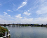绍兴钱清西小江畔风景