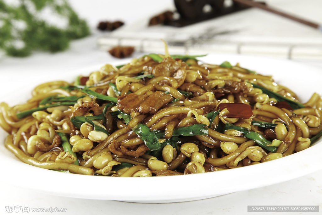 小炒肉芽仔炒鲜粉