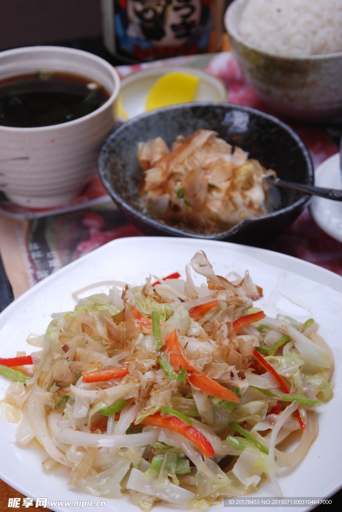 炒什锦蔬菜套餐