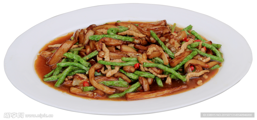 酱油茄子炒豆角