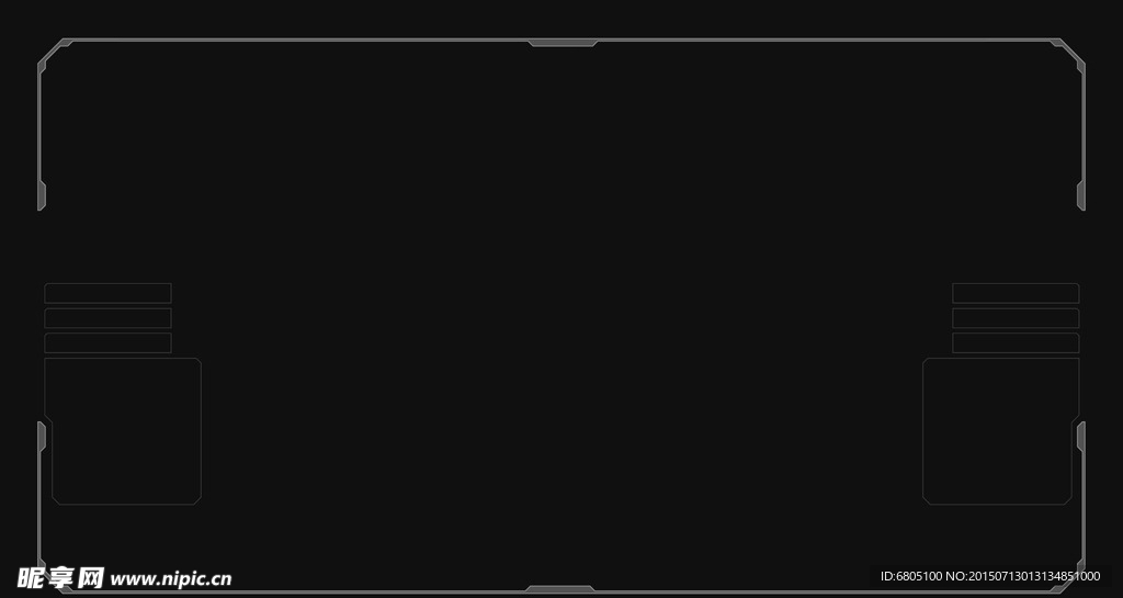 黑白科技线条