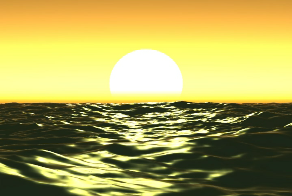 海浪波纹