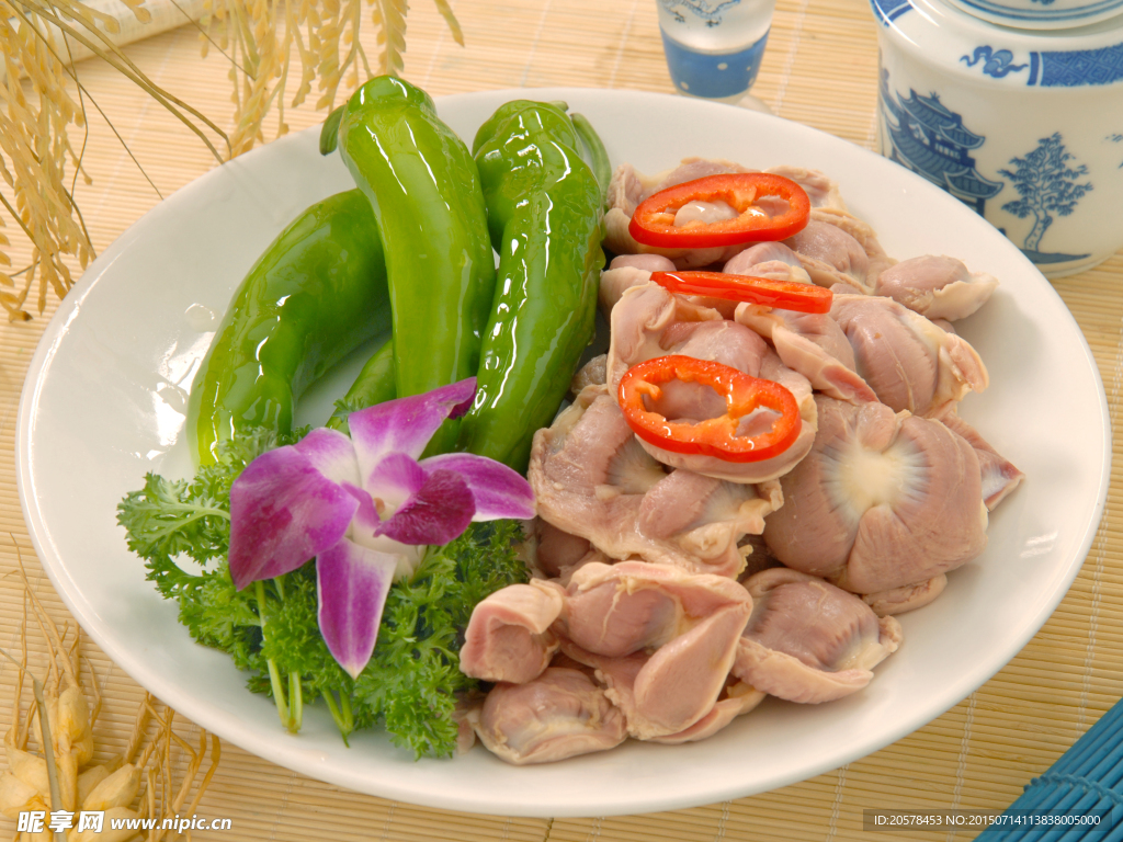 农家小炒鸡胗