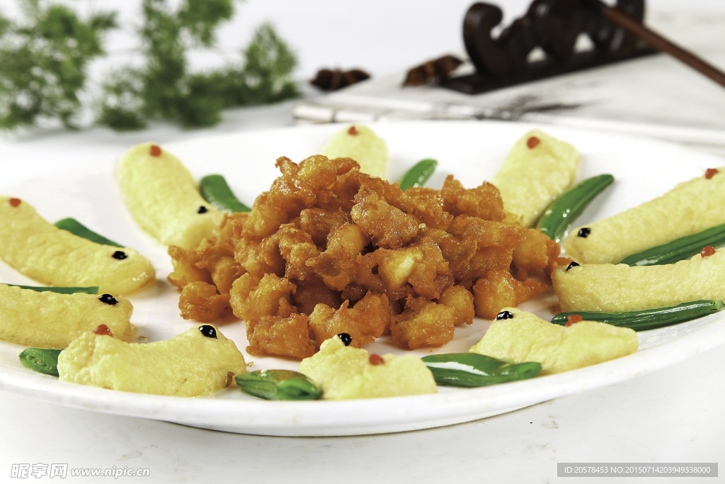 双色豆腐珍珠骨