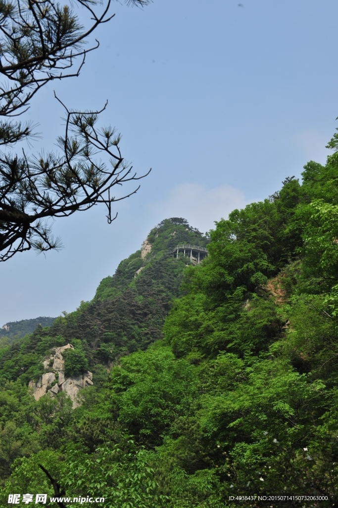 山区风景 旅游区