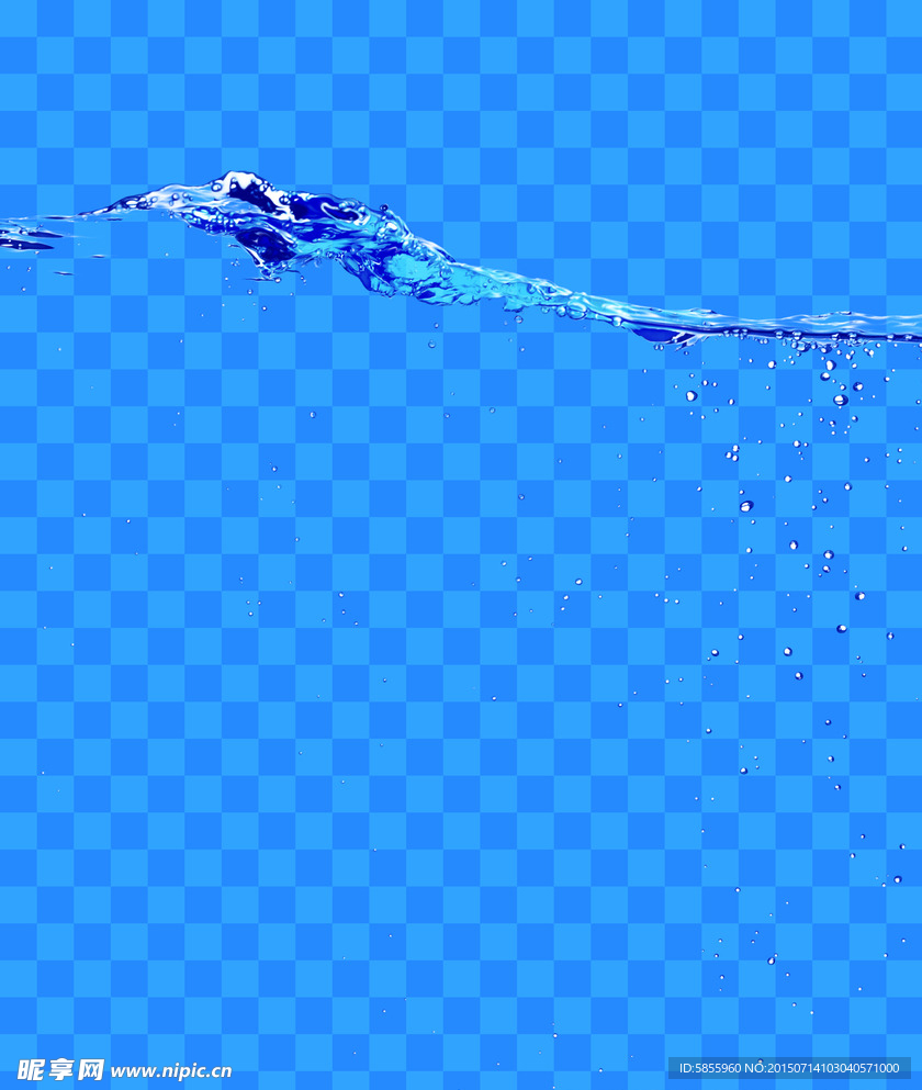 动感水系列PSD分层素材