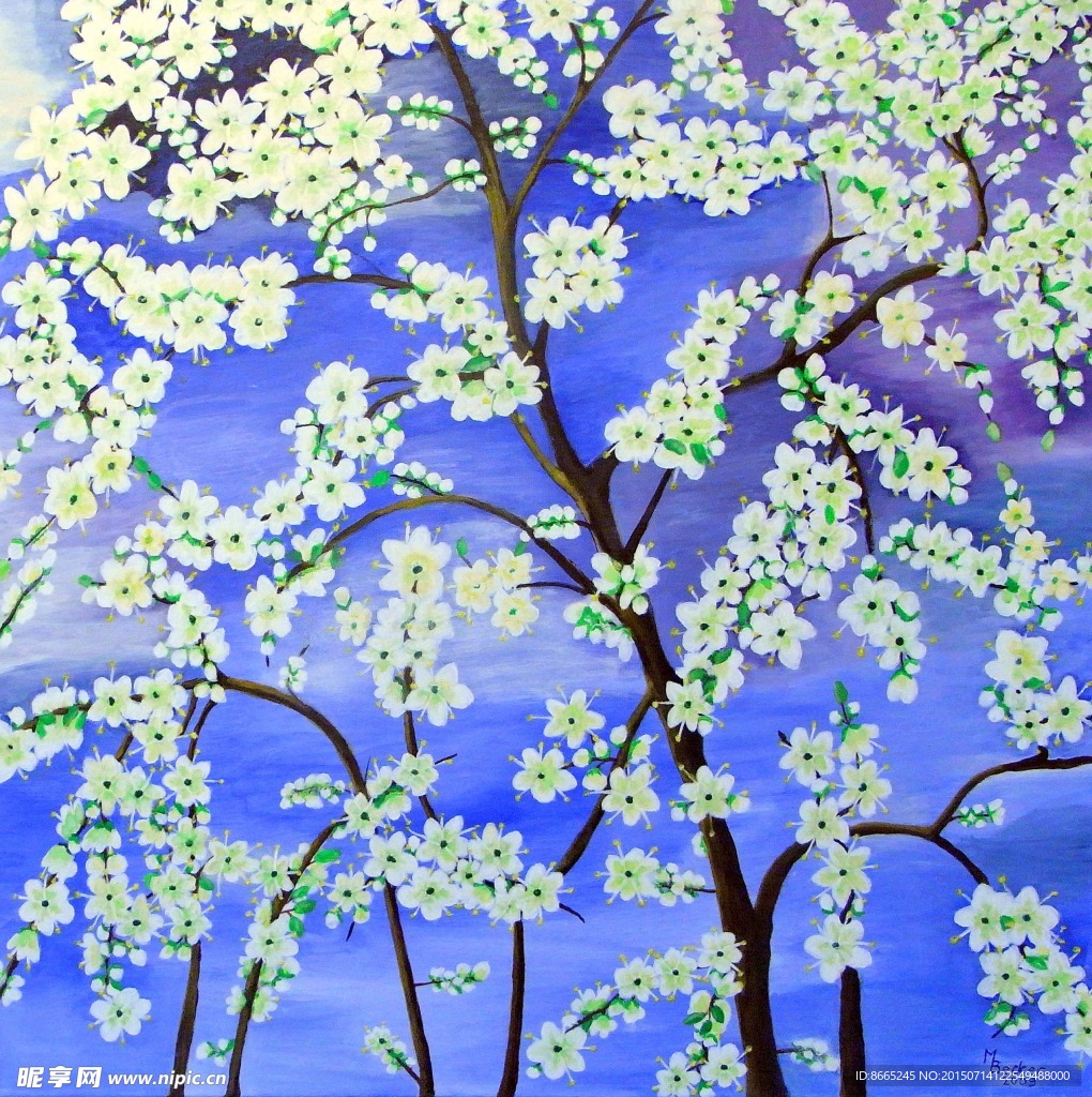 油画花卉