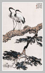 苍松双鹤