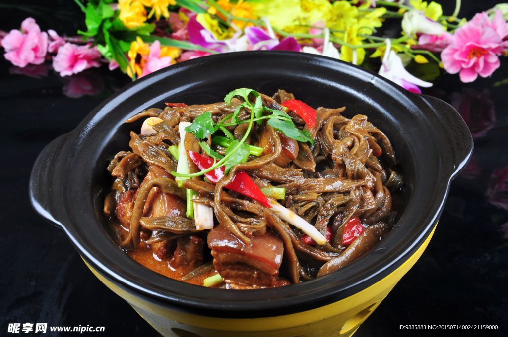 干豆角烧肉