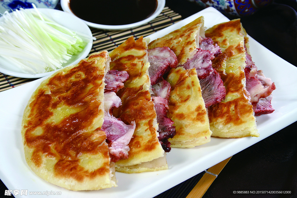 熏肉大饼
