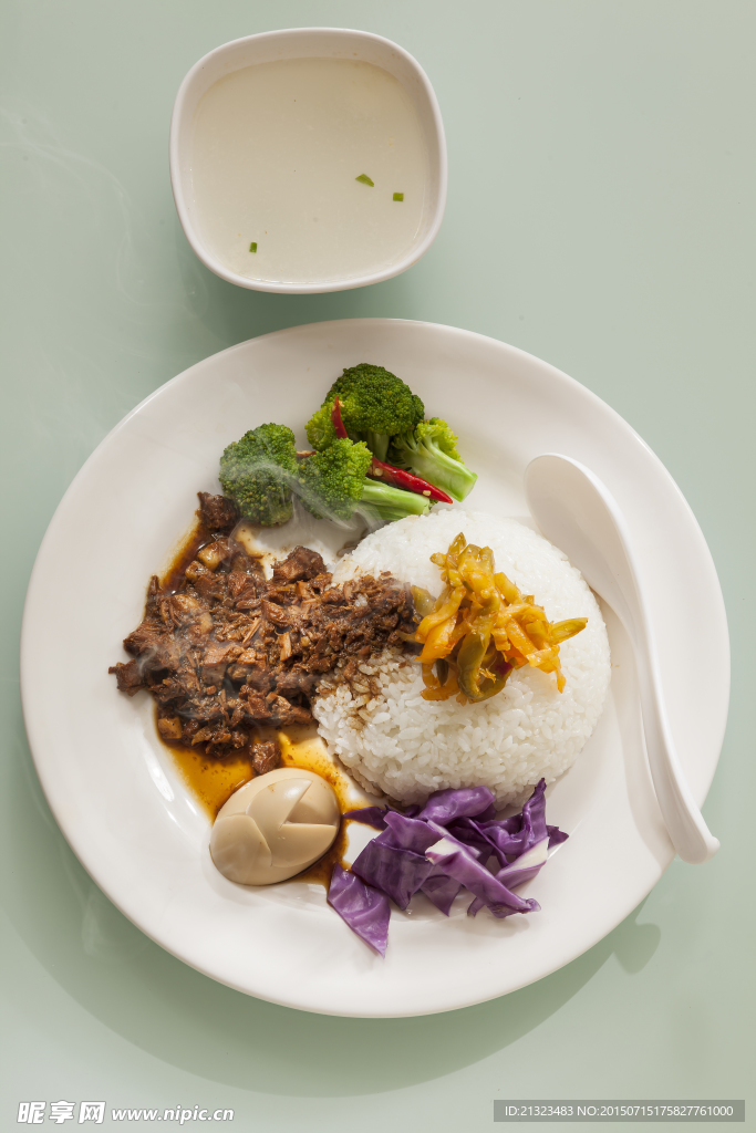 芽菜肉丁饭