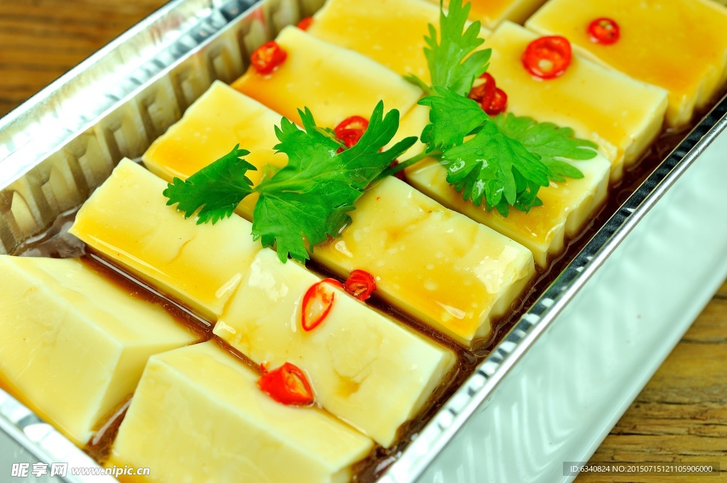 锡纸烧豆腐