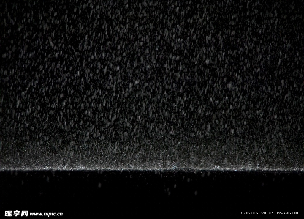雨水下落