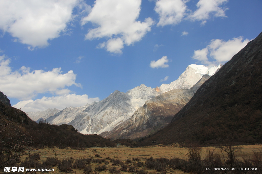 稻城雪山 稻城风光 稻城亚丁