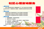 社区心理展板