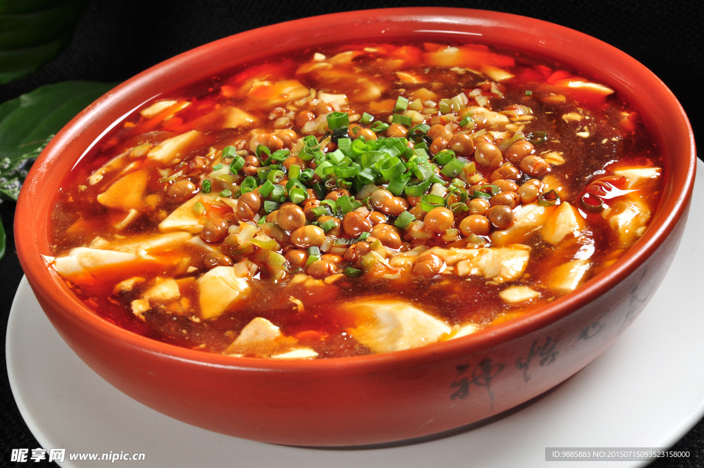 酸辣豆花