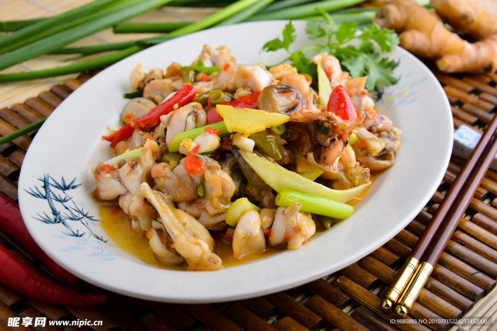 小炒牛蛙