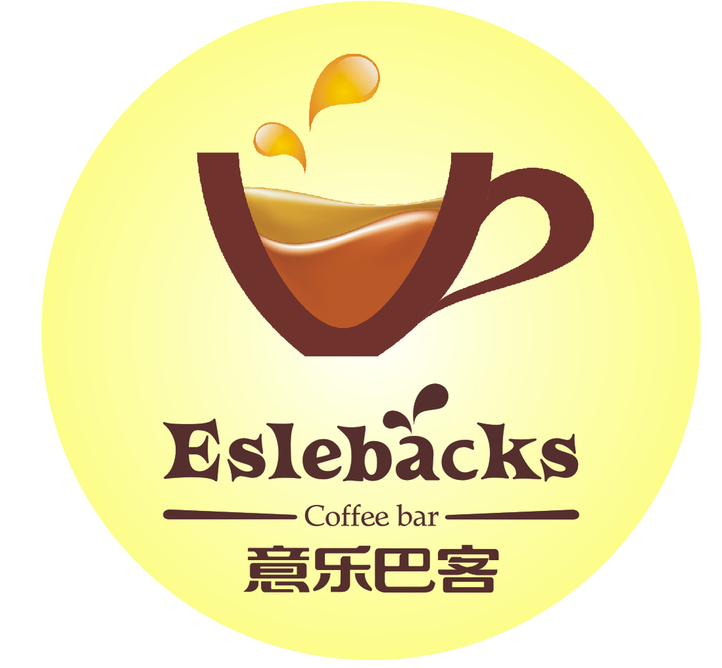意乐巴客咖啡logo