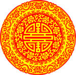 圆形花纹
