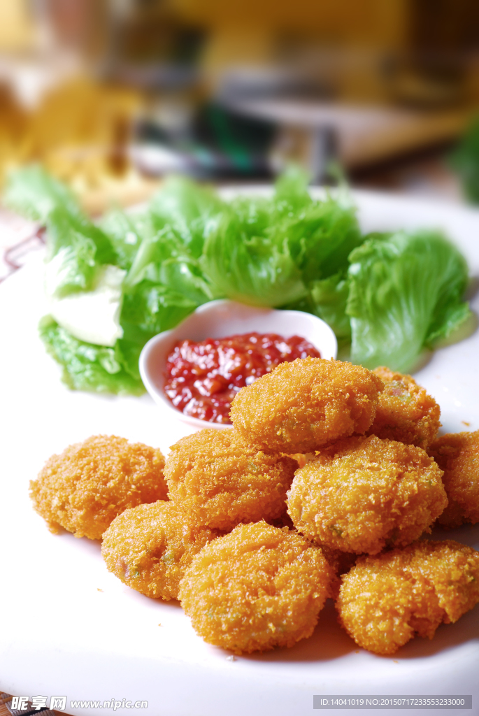奇心虾饼