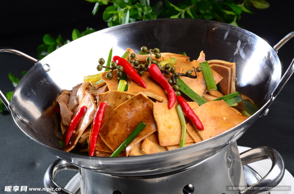 干锅千页豆腐