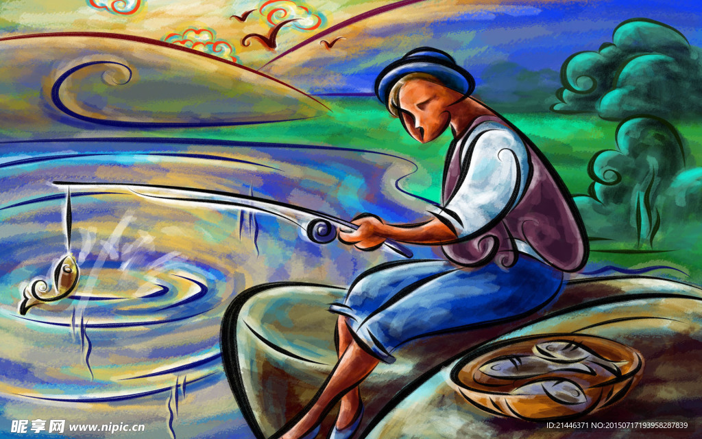 油画