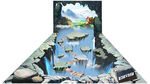 悬空岩石3D立体画