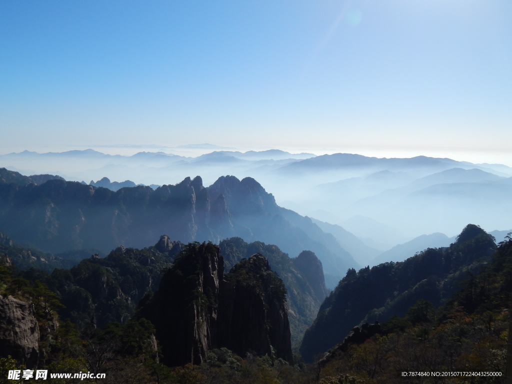 黄山风光