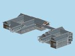 古建3D模型建筑