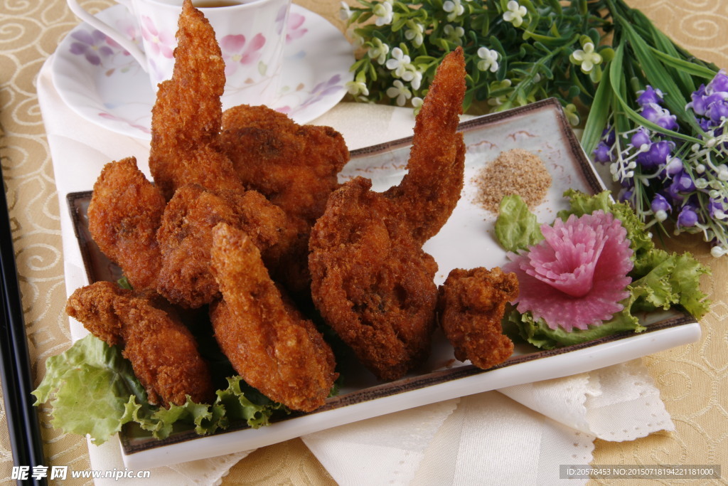 蒜香鸡翅