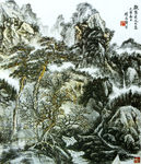 彩墨画