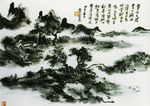 彩墨画
