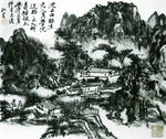 彩墨画