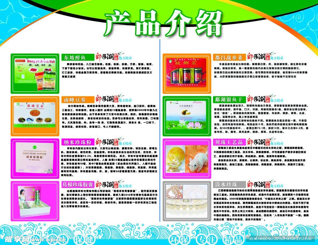 产品介绍（展板模板）