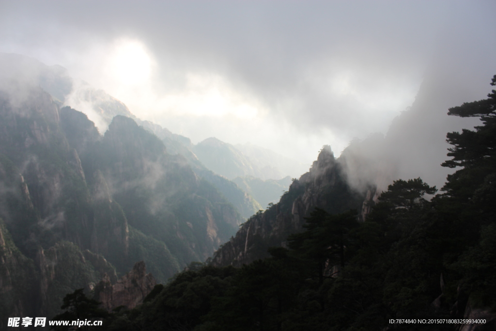 黄山风光