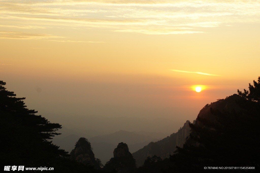 黄山风光