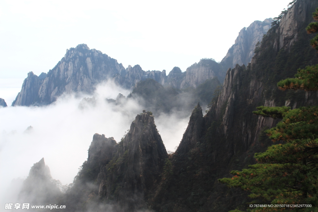 黄山风光