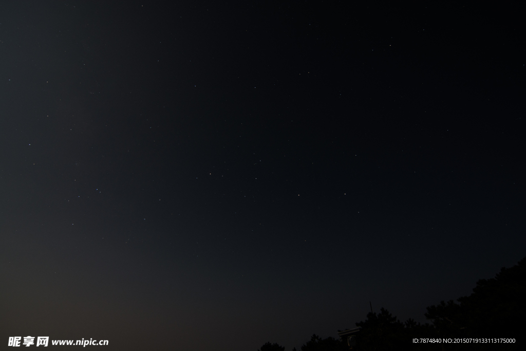 天上的星空