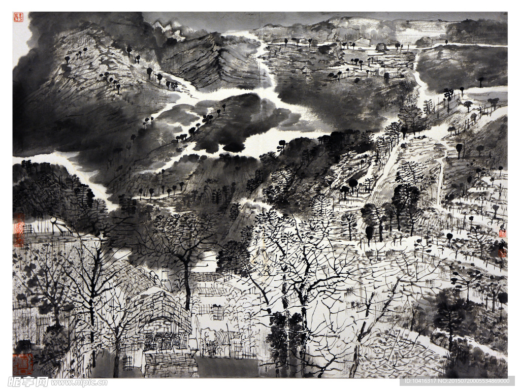 山水画