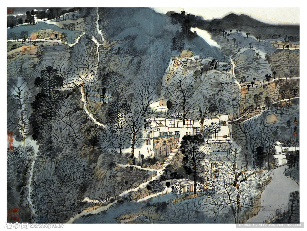 山水画