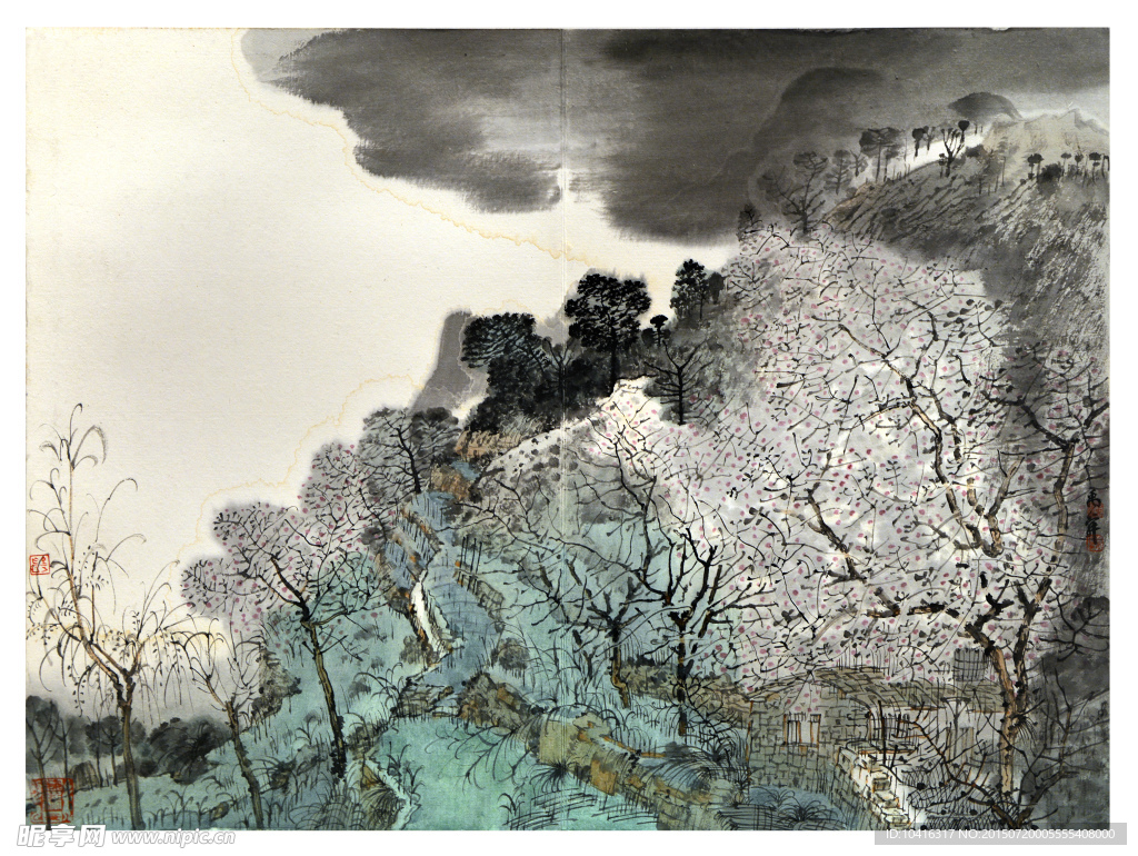 国画山水
