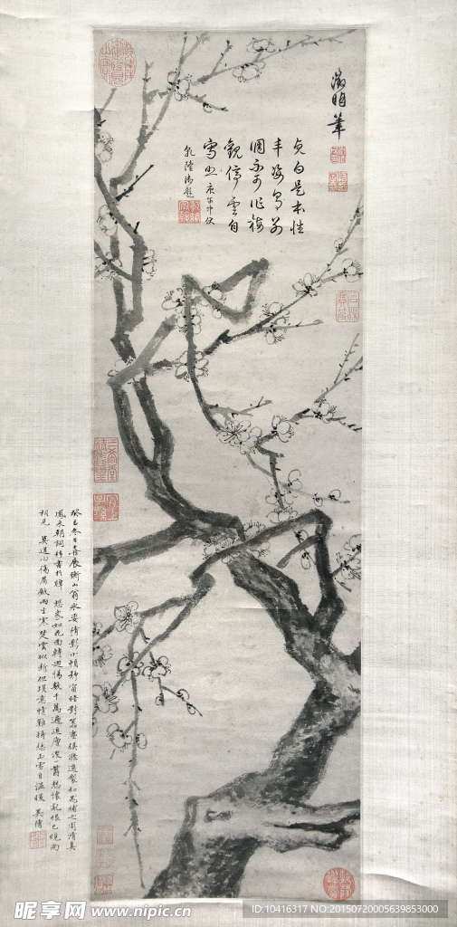 国画梅花