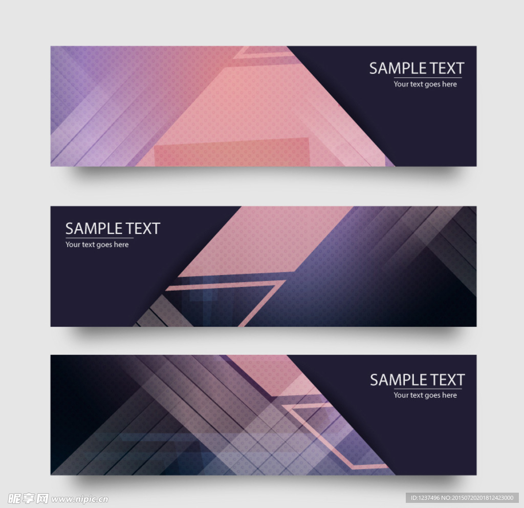 时尚商务BANNERS