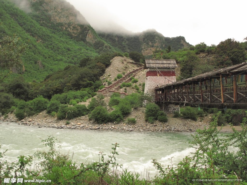 尼洋河上茶马古道