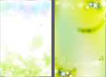 绿色梦幻展板