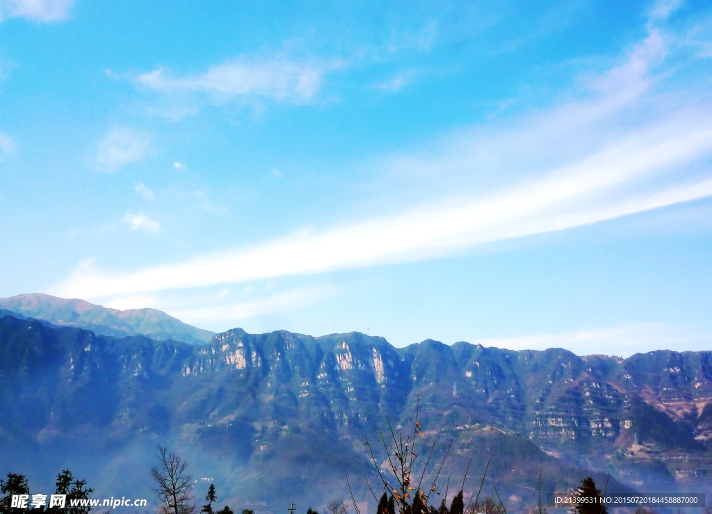 笔架山特写